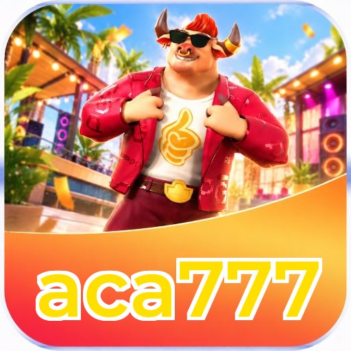 Interface da plataforma aca777 mostrando slots populares e bônus de boas-vindas